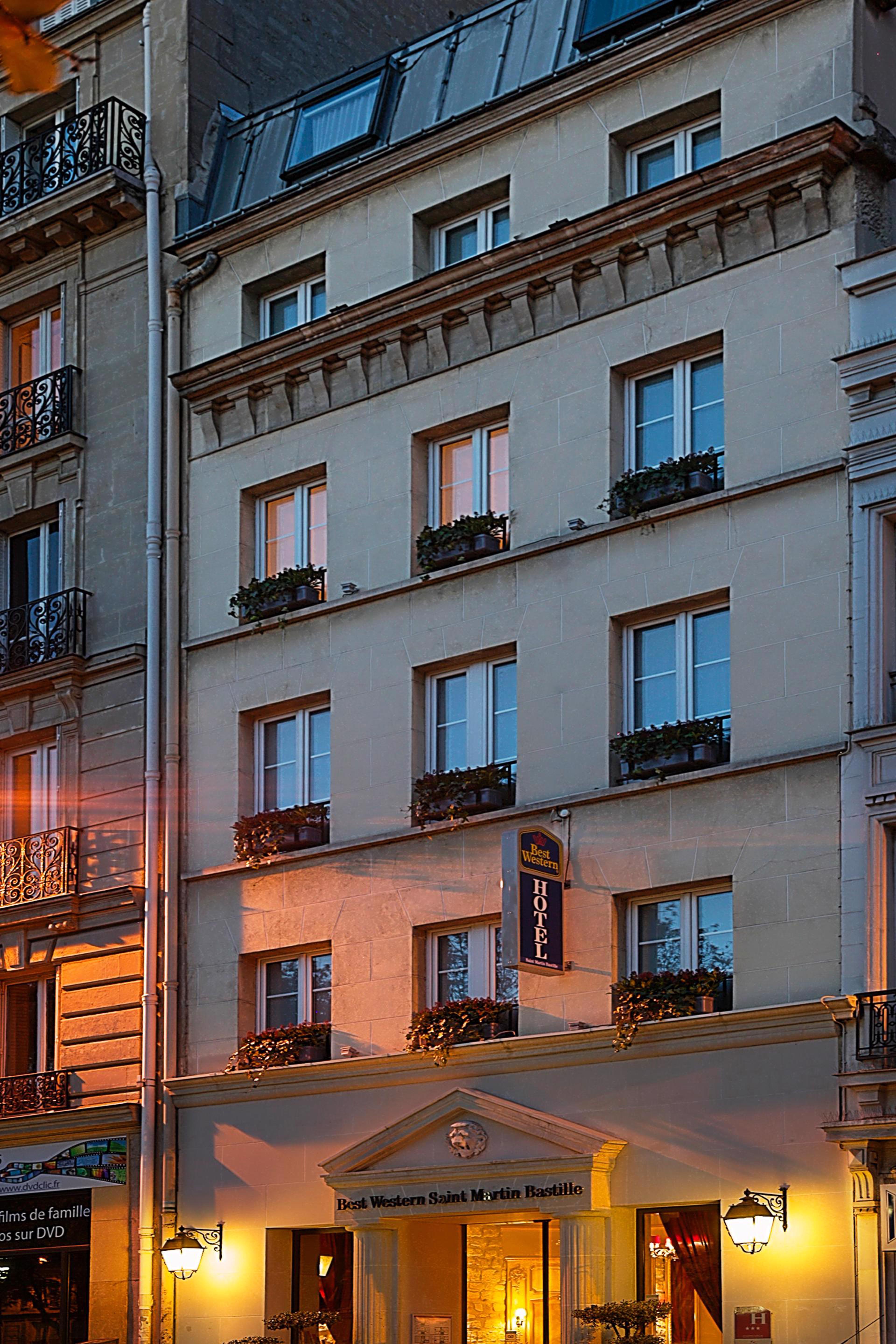 Hotel Saint Martin Bastille Parigi Esterno foto